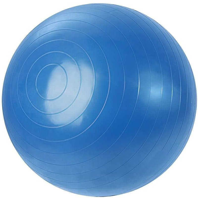 Gymnastikball Ø 65 cm, inkl. Pumpe, Blau