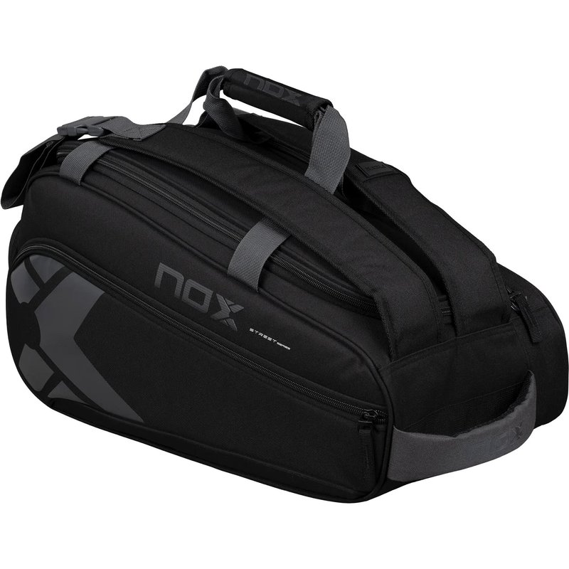 Padeltaschen Nox Street Series Schwarz Grau Bpstblgr