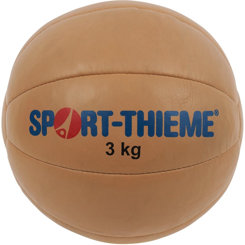 Medizinball Klassik 3 kg 24 cm Gymnastik Unisex Natur