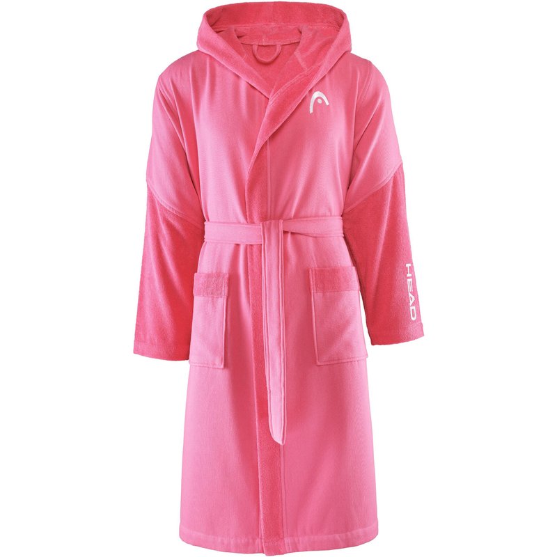 Unisex-Bademantel mit Kapuze aus Mikrofrottee 270g/m² Rosa Fuchsia