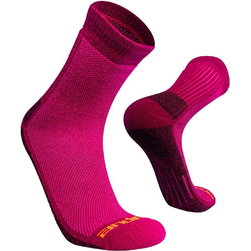 Alpaka Merino Wandersocken: ANDANTE Gepolsterte Trekking Thermosocken Unisex.