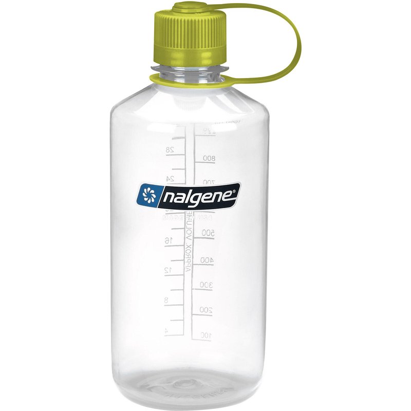 Nalgene 1 L Narrow Mouth Tritan Flasche – BPA-frei, spülmaschinenfest