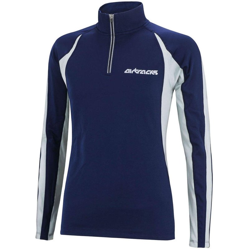 Herren Thermo Laufshirt Langarm Pro Blau