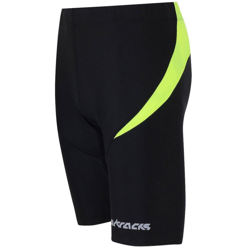 Herren Laufhose Kurz Pro Schwarz Neon