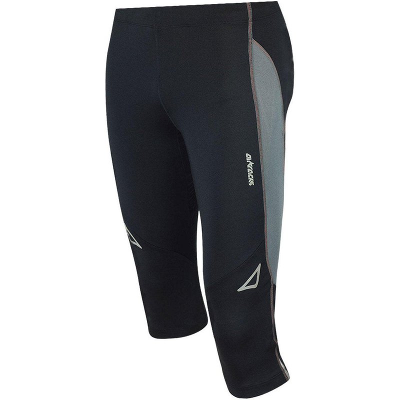 Lauftight 3-4 Lang Pro Air Schwarz Grau
