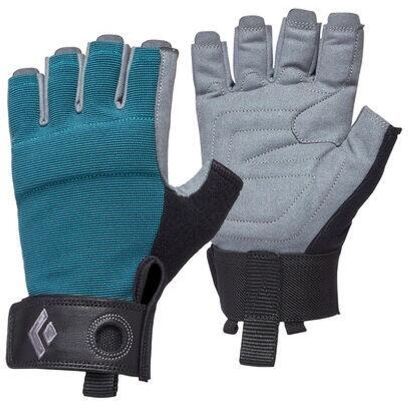 Klettersteighandschuhe Damen Crag Half-Finger raging sea