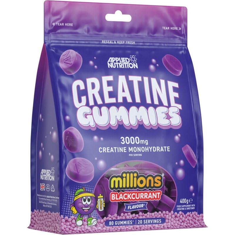 Applied Nutrition Creatine Gummies (80) Millions Blackcurrant - Kreatin