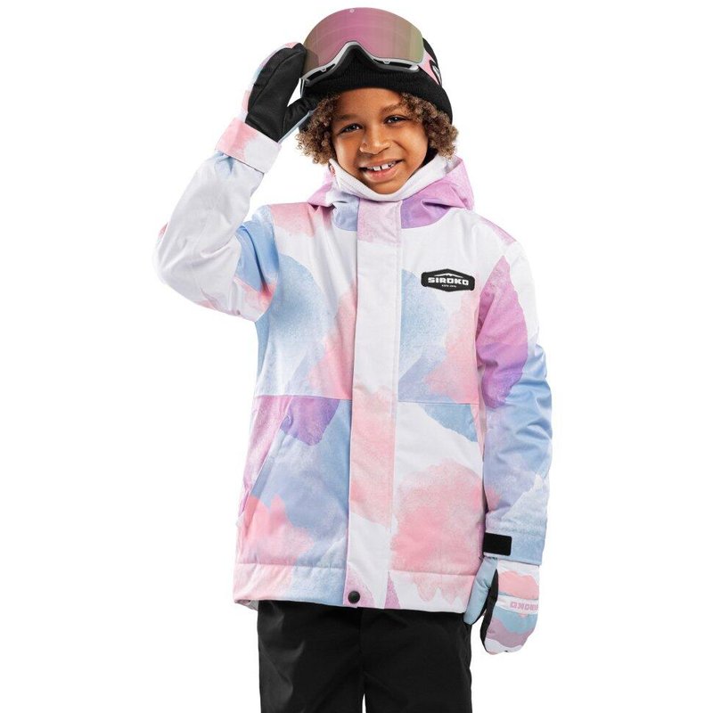 Kids Winter sports Boys’ snowboard jacket KW1 Dreamy Multicolor
