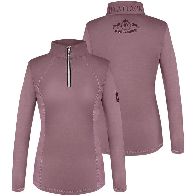 Damen Reitshirt Winter Sport Cecile Rosa XL