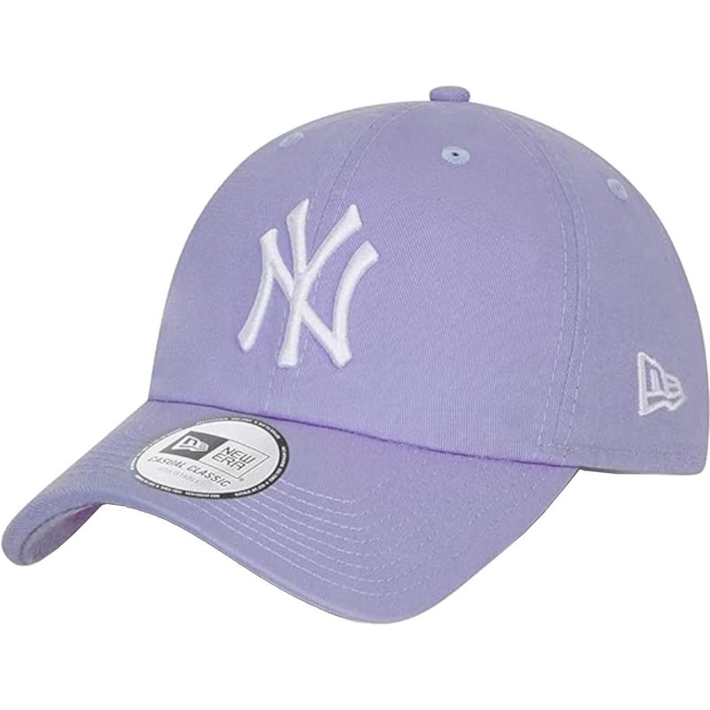New Era Unisex Baseball Cap 9Twenty New York Yankees, Violett, Verstellbar
