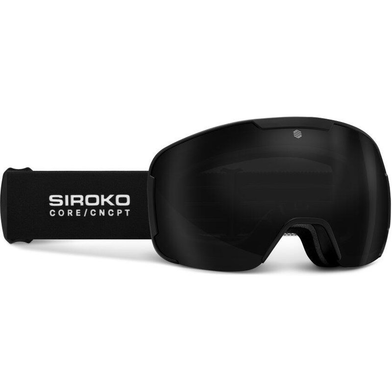 Men & Women Winter sports Snowboard and ski goggles G-CORE Kitzbühel Black
