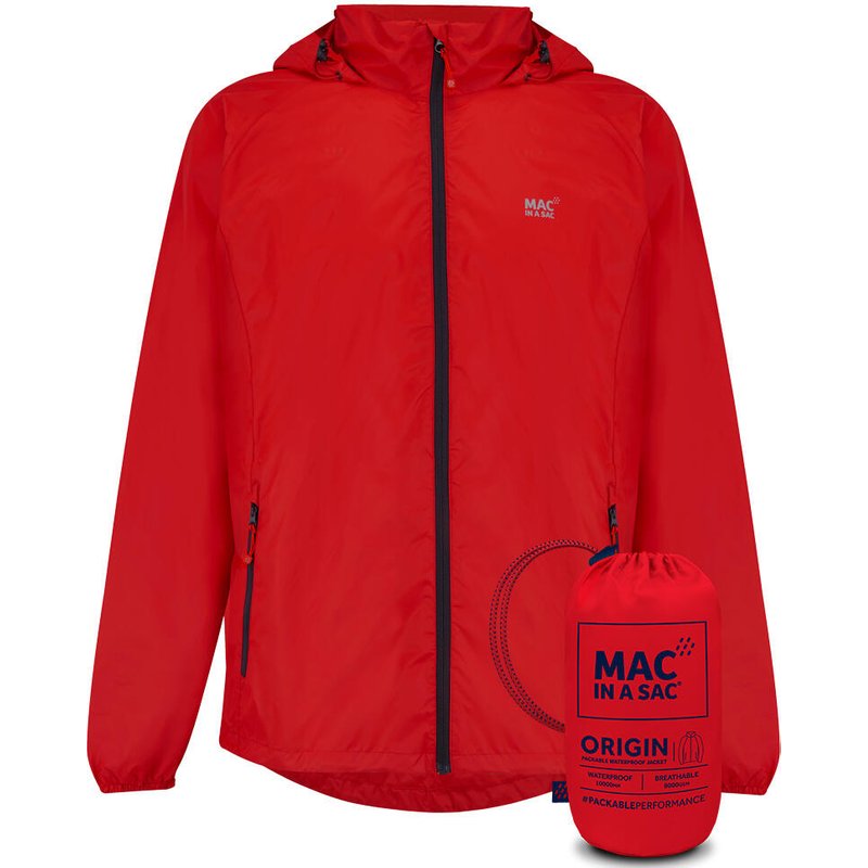 Mac in a Sac - Regenmantel - Rot