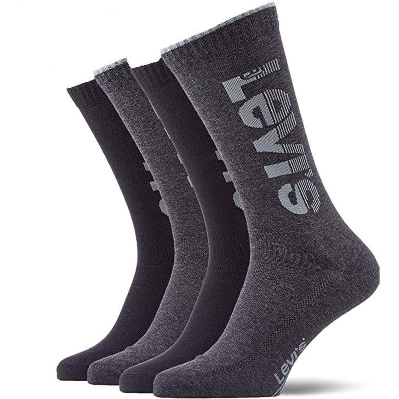 Levis Unisex Regular Cut Socks 2 er Pack - 701203940