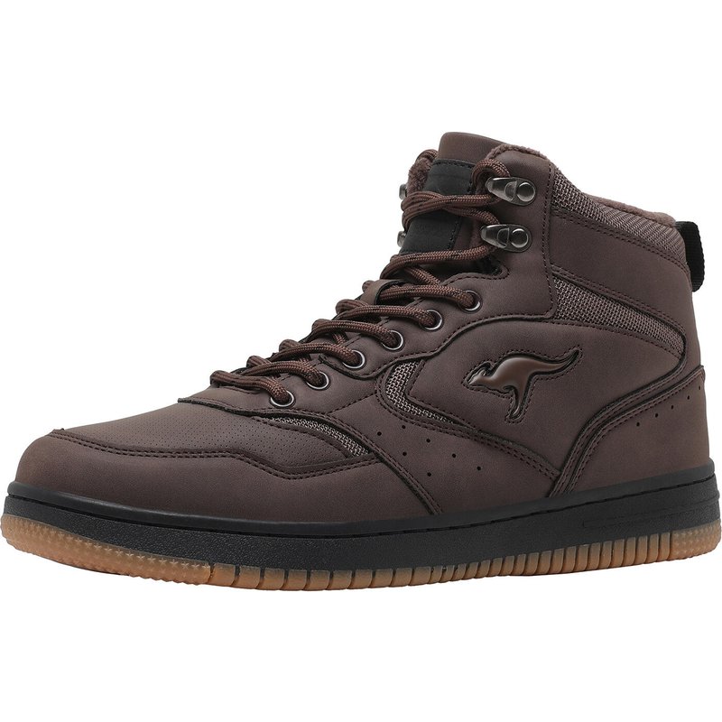 KangaROOS K-Watch Bliz High-Top Herren Sneaker Schuhe Warmfutter 81173 braun