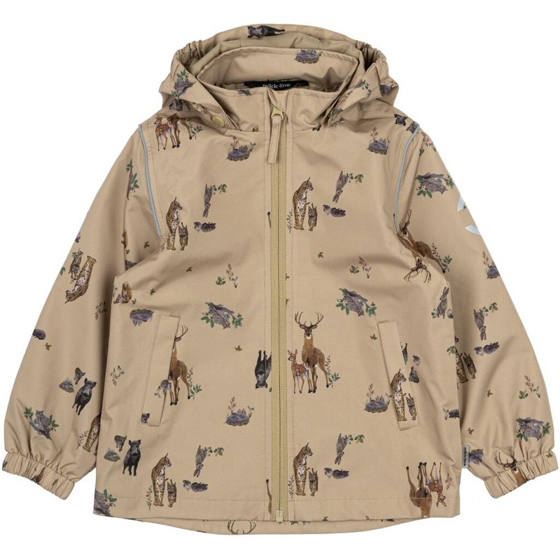 Mikk-line Jacke Wasserdich und Winddich Gr. Kelp 80
