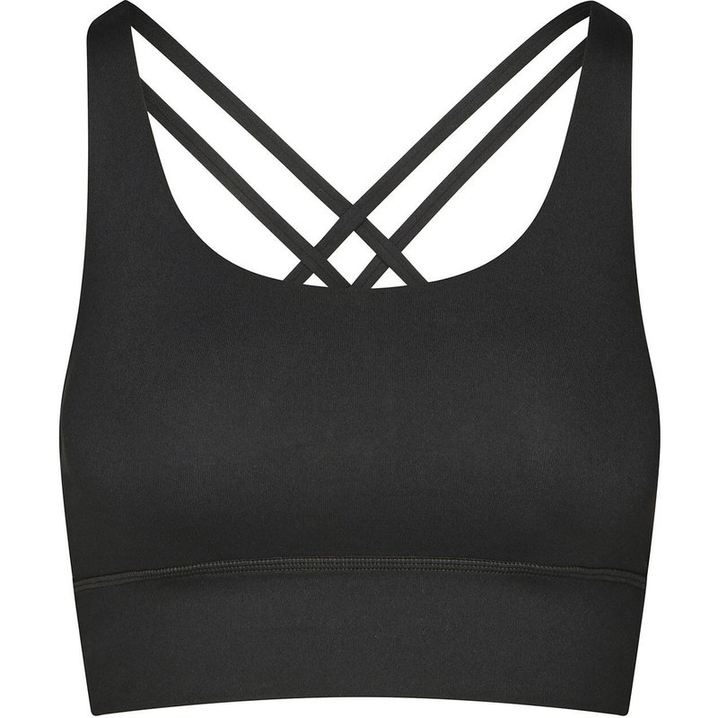 Sports Bra, Yoga BH, schwarz L