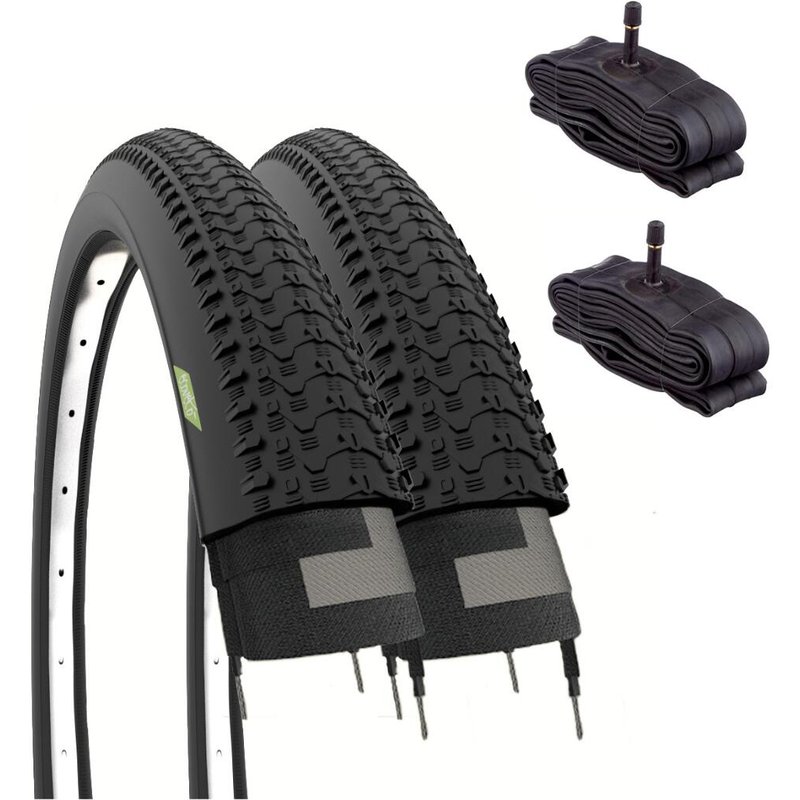 2 Reifen 26x1.95 (50-559)+Schläuche, Fahrradreifen Rad Stollen 26 x 1.95 mtb EV