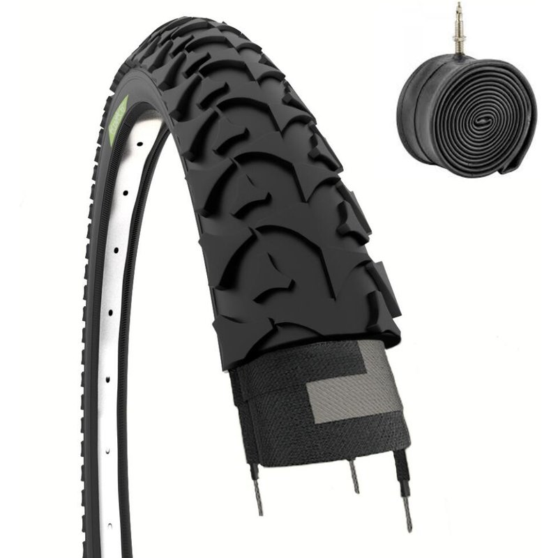 Reifen 16x1.75 (47-305)+Schlauch, pneum. mtb 16 x 1.75 Kinder 16'' EV