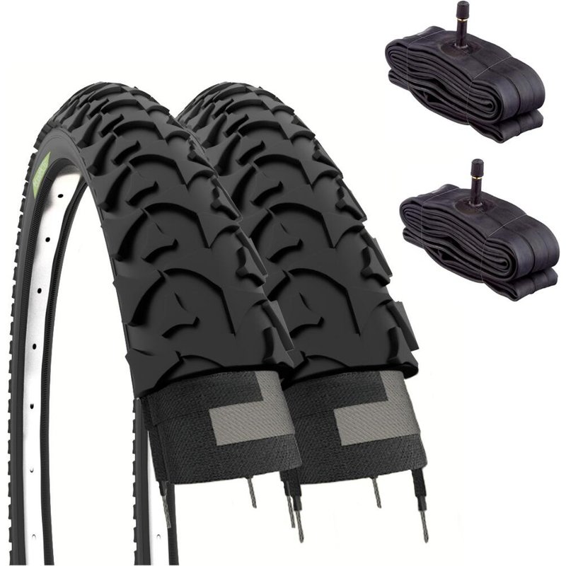 2 Reifen 16x1.75 (47-305) +Schläuche, Reifen mtb 16 x 1.75 Kinder 16'' EV