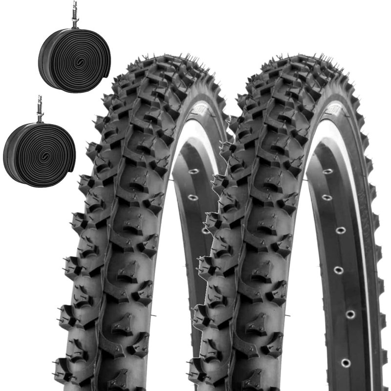 2 Reifen 20x1.75 (47-406)+Schläuche, Reifen MTB 20 x 1.75 Reifen MTB 20'' EV