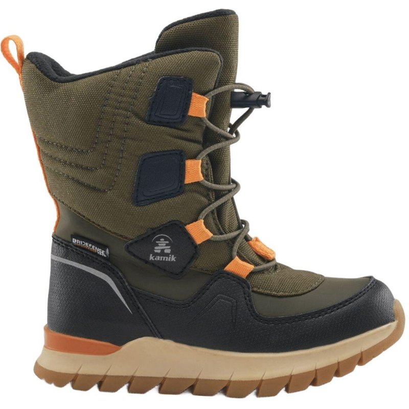 Kinder BOUNCER 2 Winterstiefel Olivgrün