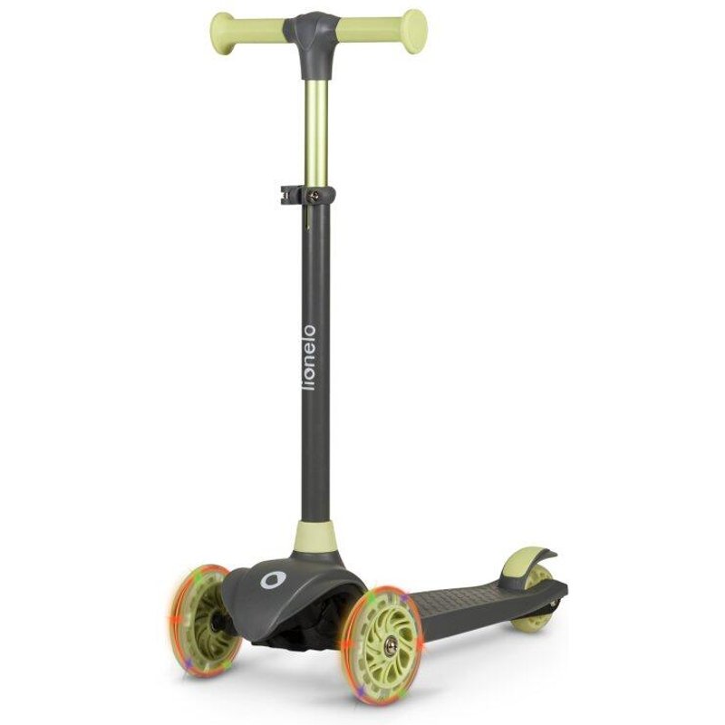 Lionelo Jessy 3-Rad Scooter LED Verstellbarer Lenker 50 kg