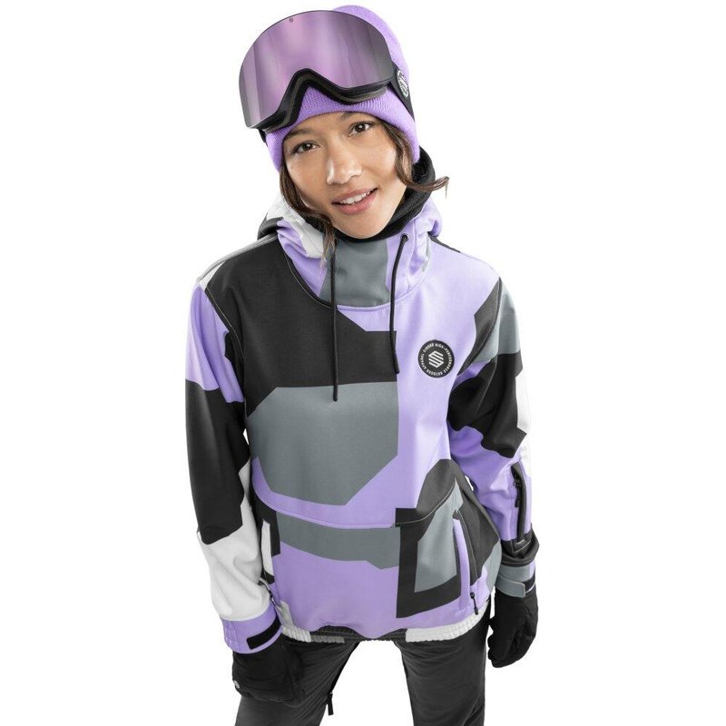 Women Winter sports 's snowboard jacket W1-W Tignes Lavender