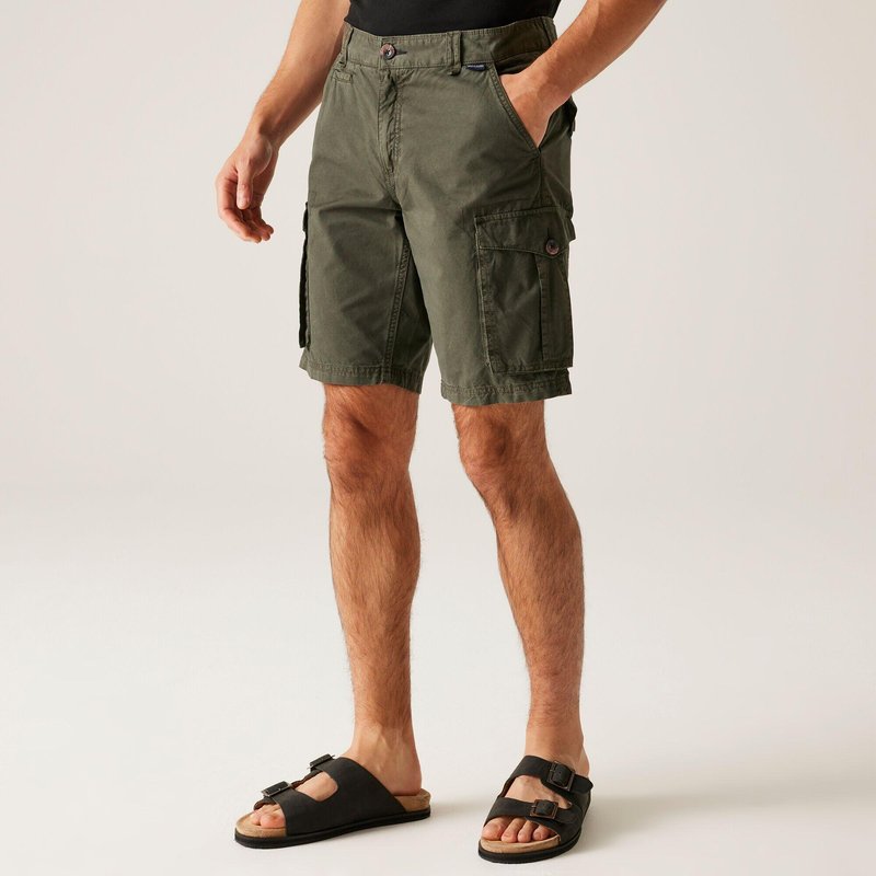 Herren Wandern Shorts Atmungsaktiv - Shorebay, beige