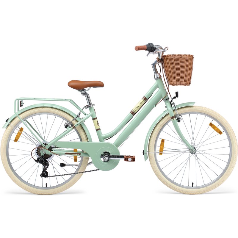 Kinderfahrrad 24 Zoll von 10 - 13 Jahre, City Retro
