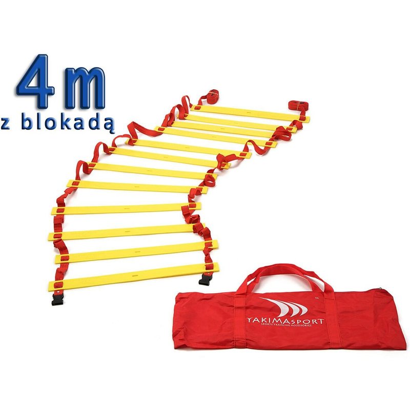 Trainingsleiter mit Stufenblockiersystem, inkl. Tasche