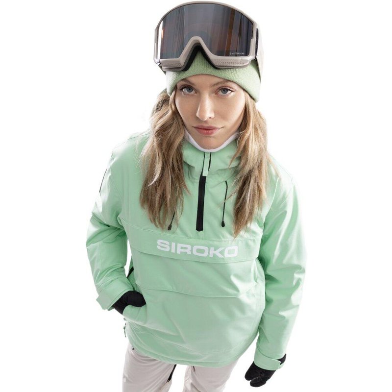 Women Winter sports 's snowboard jacket W6-W Elm Green
