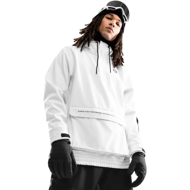 Men Winter sports 's snowboard jacket W3 Antarctica White