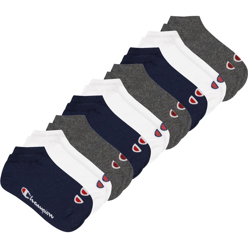 9 Paar Champion Sneaker Socken Gr. 35 - 46 Unisex Sneaker Kurzsocken
