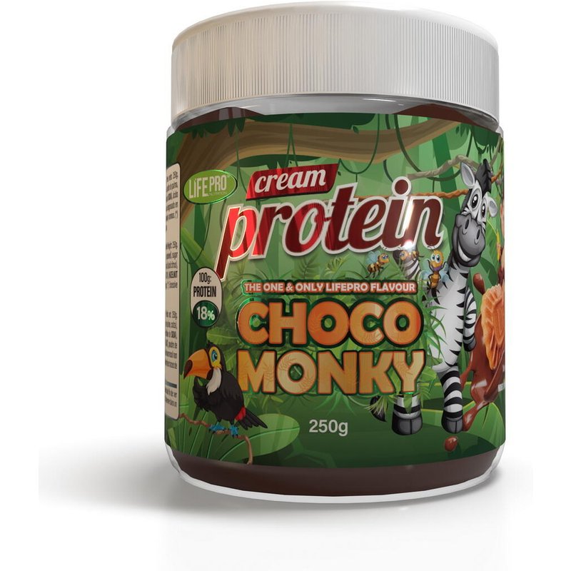 Proteincreme Choco Monky - 250g Choco Jungle LifePRO
