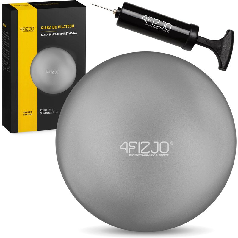 Kleiner Pilates Rehabilitationsball für Übungen 4FIZJO 22 cm