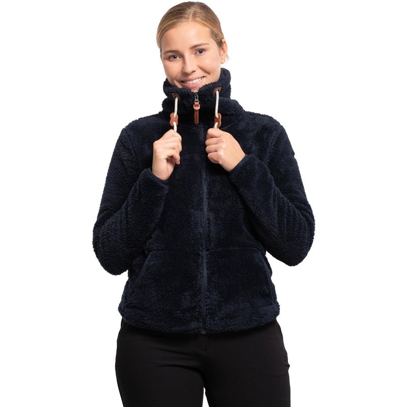 Icepeak Colony Fleecejacke Damen Langhaar Jacke Fleece