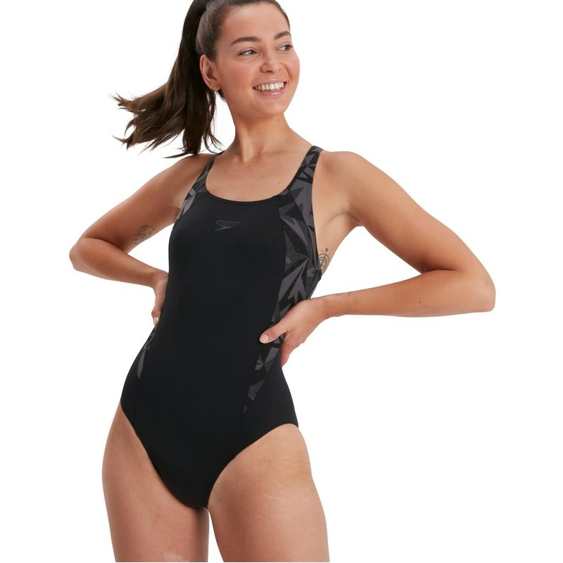 Speedo Hyperboom Badeanzug Damen schnelltrocknend und chlorbeständig