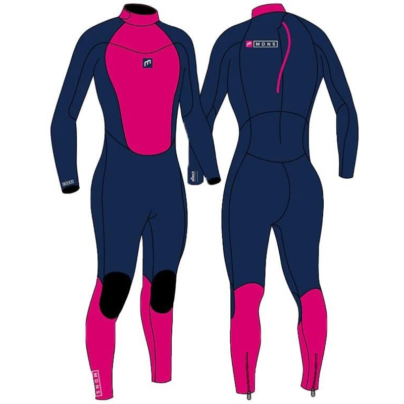 4/3 Pioneer - Zip Dos L/S Neoprenanzug Surf Mädchen