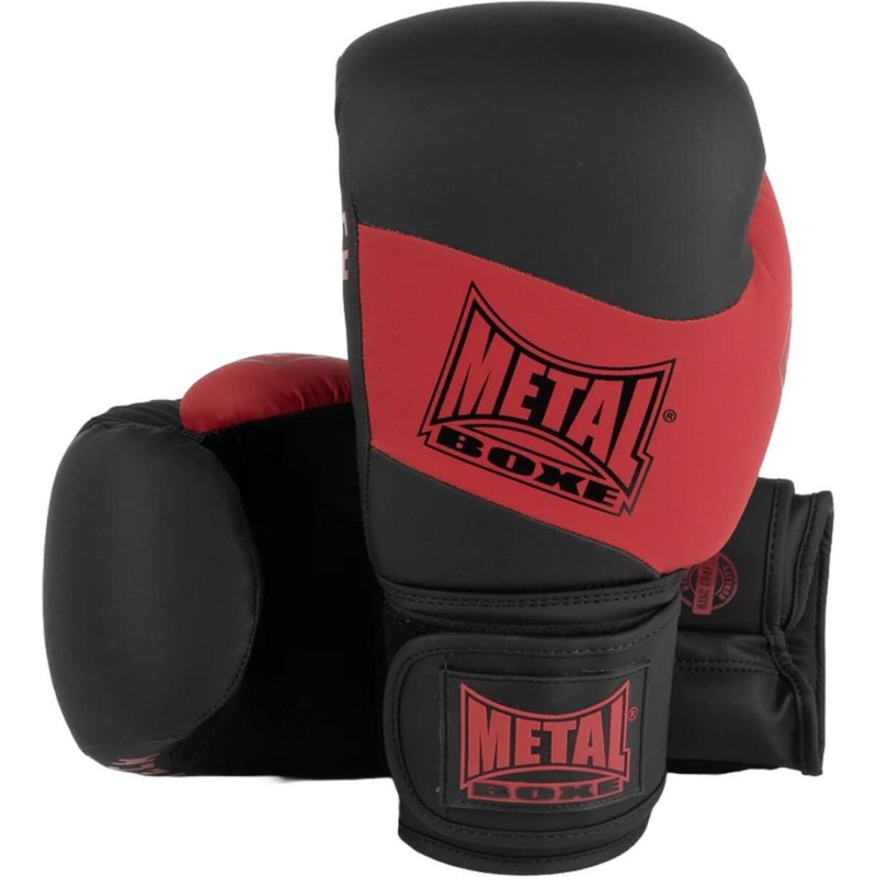 Metal Boxe Gant Entr/Comp. Ev1 Noir Rouge 10 oz