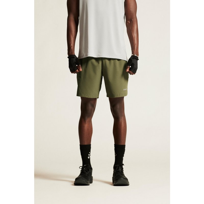 Herren - Laufen - Shorts - Atmungsaktiv, leicht, Regular Fit - Rift - Khaki Grün
