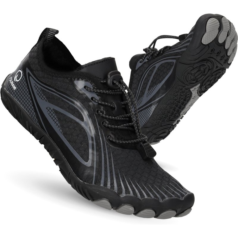 Badeschuhe Wasserschuhe Aquaschuhe Rutschfest Strandschuhe Unisex TSUNAMI