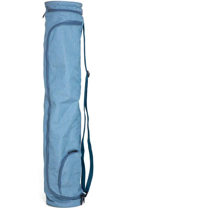 Yogamatten Tasche Asana Bag XXL 80 graublau meliert , Polyester/Polyamide