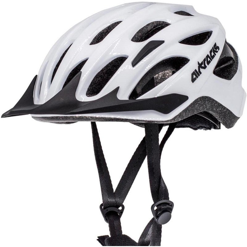 Fahrradhelm Star K-60 Weiss - Herren und Damen