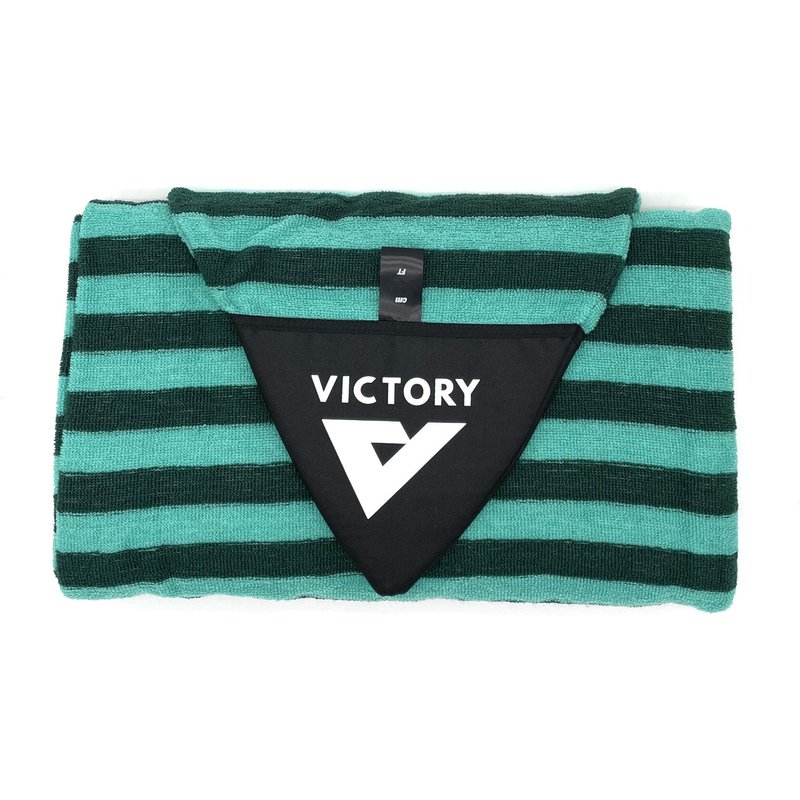 VICTORY – Surf-Sockentasche – Shortboard – 6'10 – Türkis / Grau
