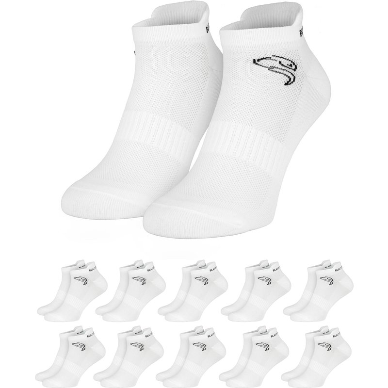 Sport Sneaker Socken | 10 Paar | Damen und Herren | Weiß
