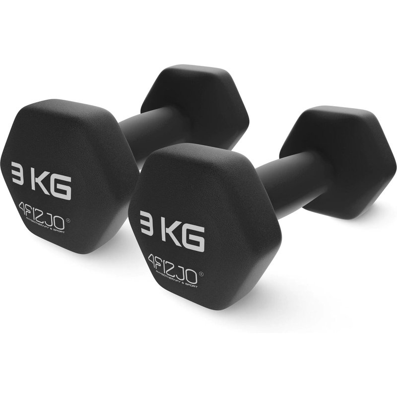 Hanteln CLASSIC Hantelset Gewichte für Krafttraining & Fitness 4FIZJO