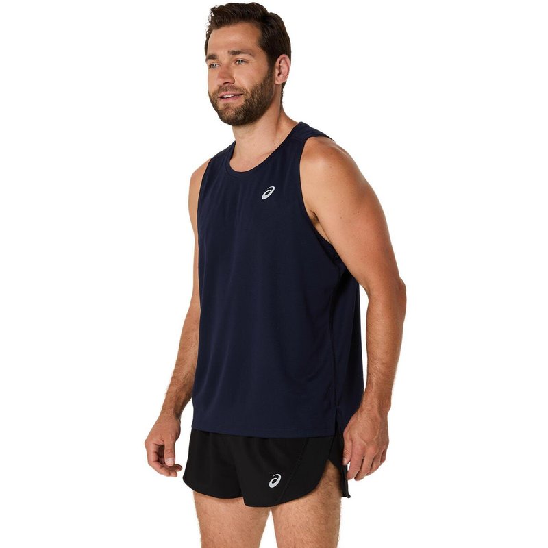 T Shirts Hemden Herren - ASICS Core Singlet - Midnight