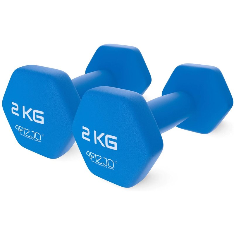 Hanteln CLASSIC Hantelset Gewichte für Krafttraining & Fitness 4FIZJO