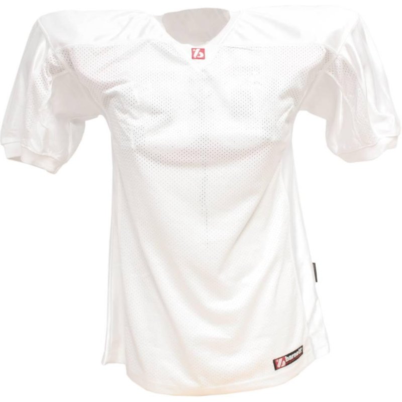 Weißes FJ-2 American-Football-Trikot