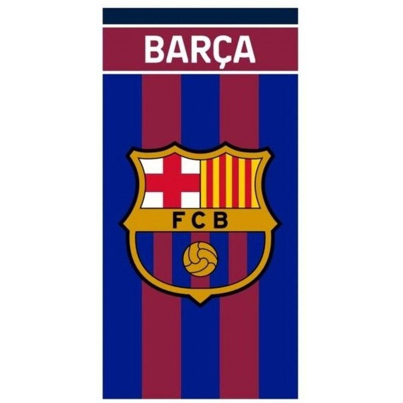 FC Barcelona Strandtuch Junior 70x140 cm Beach Towel Mikrofaser